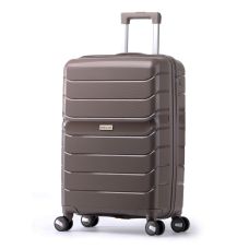 Чемодан компактный Semi Line 20 дюймов (S) Полипропилен Коричневый