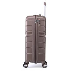Чемодан компактный Semi Line 20 дюймов (S) Полипропилен Коричневый