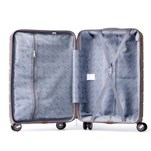 Чемодан компактный Semi Line 20 Полипропилен Коричневый