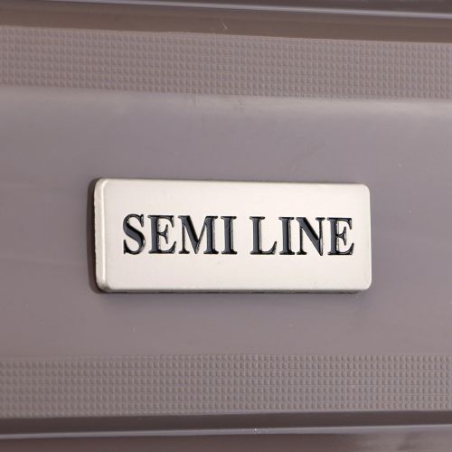 Чемодан компактный Semi Line 20 Полипропилен Коричневый