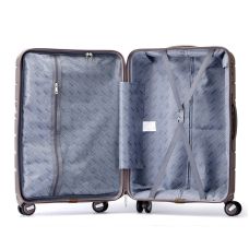 Чемодан средний Semi Line 24 дюйма (M) Полипропилен Коричневый