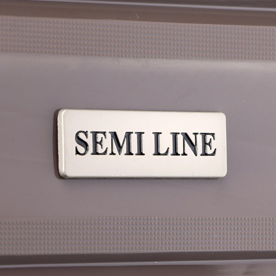 Чемодан средний Semi Line 24 Полипропилен Коричневый