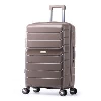 Чемодан большой Semi Line 28 дюймов Полипропилен Коричневый