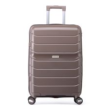 Чемодан большой Semi Line 28 дюймов Полипропилен Коричневый
