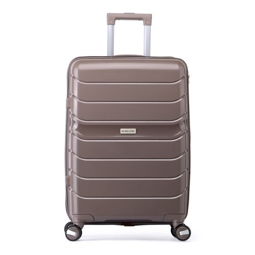 Чемодан большой Semi Line 28 Полипропилен Коричневый