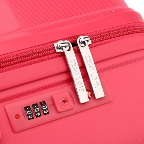 Чемодан большой Semi Line 28 Полипропилен Фуксия