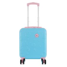 Чемодан детский маленький Semi Line 16 дюймов ABS-пластик Синий/Розовый