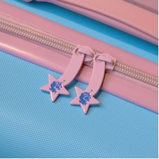 Чемодан детский маленький Semi Line 16 дюймов ABS-пластик Синий/Розовый