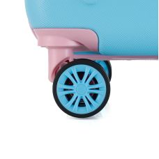 Чемодан детский маленький Semi Line 16 дюймов ABS-пластик Синий/Розовый