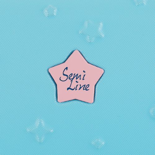 Чемодан детский маленький Semi Line 16 ABS-пластик Синий/Розовый