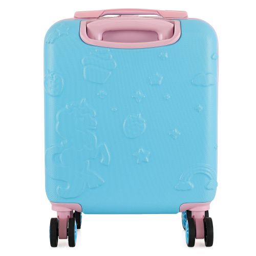 Чемодан детский маленький Semi Line 16 ABS-пластик Синий/Розовый
