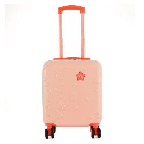 Чемодан детский маленький Semi Line 16 ABS-пластик Розовый/Синий
