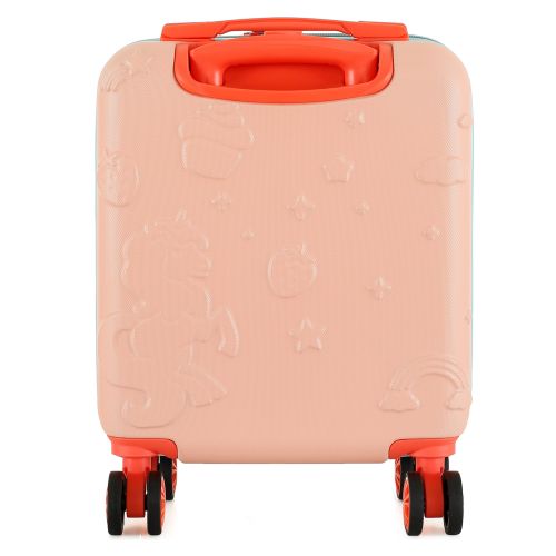 Чемодан детский маленький Semi Line 16 ABS-пластик Розовый/Синий