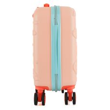 Чемодан детский маленький Semi Line 16 дюймов ABS-пластик Розовый/Синий