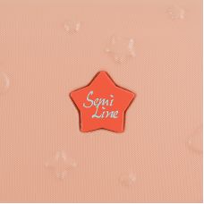 Чемодан детский маленький Semi Line 16 дюймов ABS-пластик Розовый/Синий