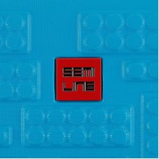 Чемодан детский маленький Semi Line 16 дюймов ABS-пластик Синий/Красный
