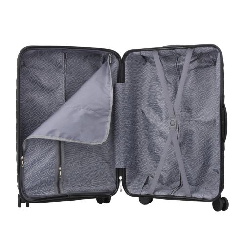 Чемодан средний Semi Line 24 Полипропилен Черный