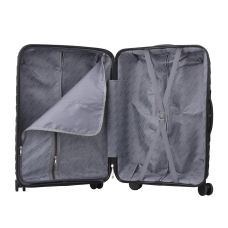 Чемодан большой Semi Line 28 дюймов Полипропилен Черный