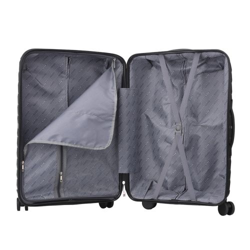 Чемодан большой Semi Line 28 Полипропилен Черный