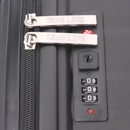 Чемодан большой Semi Line 28 Полипропилен Черный