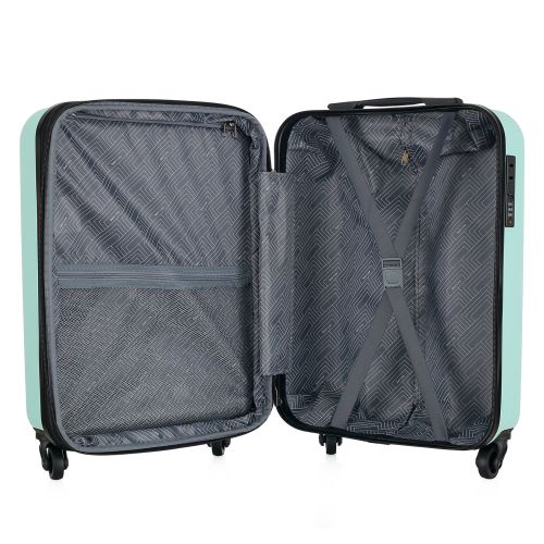 Чемодан маленький Semi Line 20 ABS-пластик Мятный