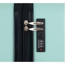 Чемодан маленький Semi Line 20 дюймов (S) ABS-пластик Мятный