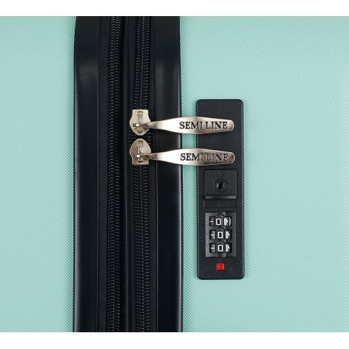 Чемодан маленький Semi Line 20 ABS-пластик Мятный