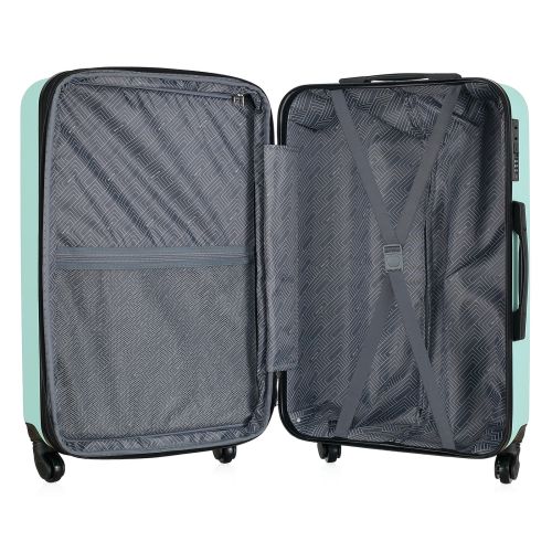 Чемодан средний Semi Line 24 ABS-пластик Мятный