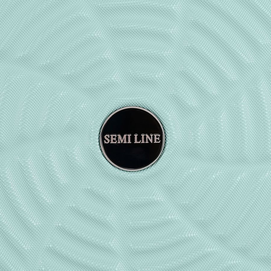 Чемодан средний Semi Line 24 ABS-пластик Мятный