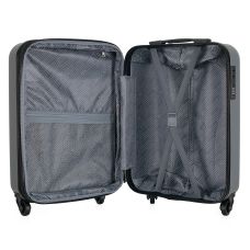 Чемодан Semi Line 20 дюймов (S) 44 л ABS-пластик расширение 20% 4 колеса код. замок ручная кладь Graphite