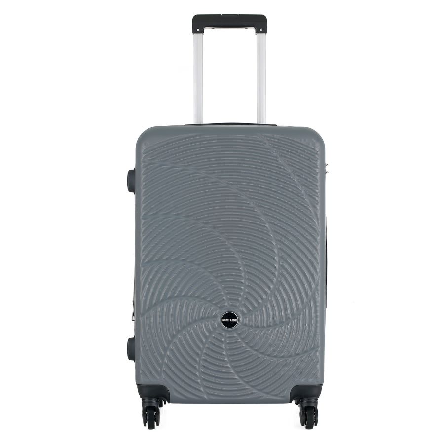 Чемодан Semi Line 24 67 л ABS-пластик расширение 20% 4 колеса код. замок Graphite