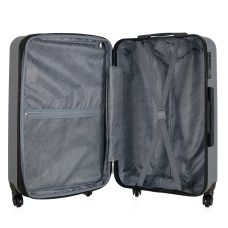 Чемодан Semi Line 24 дюйма (M) 67 л ABS-пластик расширение 20% 4 колеса код. замок Graphite