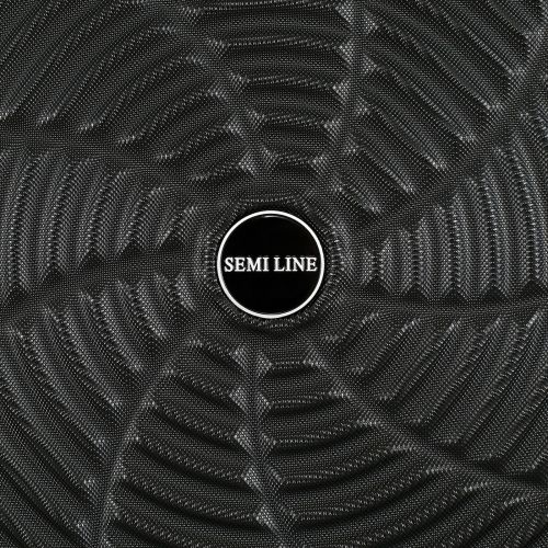 Чемодан Semi Line 20 44 л ABS-пластик расширение 20% 4 колеса код. замок ручная кладь Black