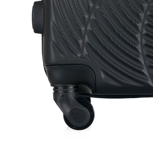 Чемодан Semi Line 20 44 л ABS-пластик расширение 20% 4 колеса код. замок ручная кладь Black