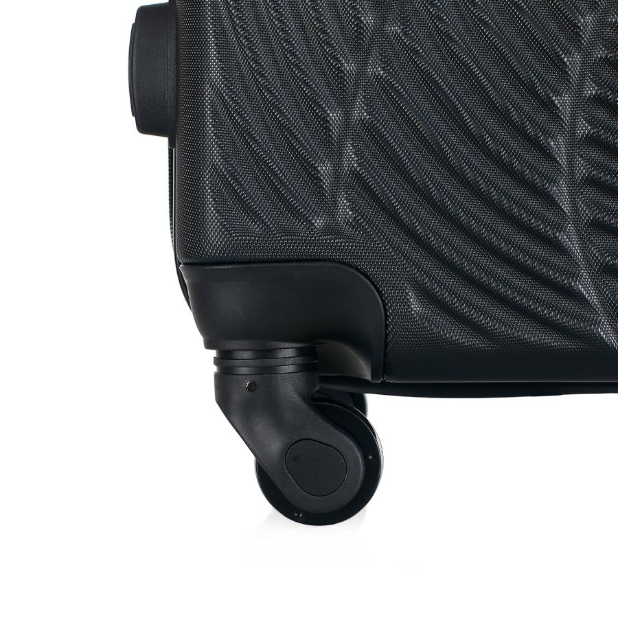 Чемодан Semi Line 20 44 л ABS-пластик расширение 20% 4 колеса код. замок ручная кладь Black