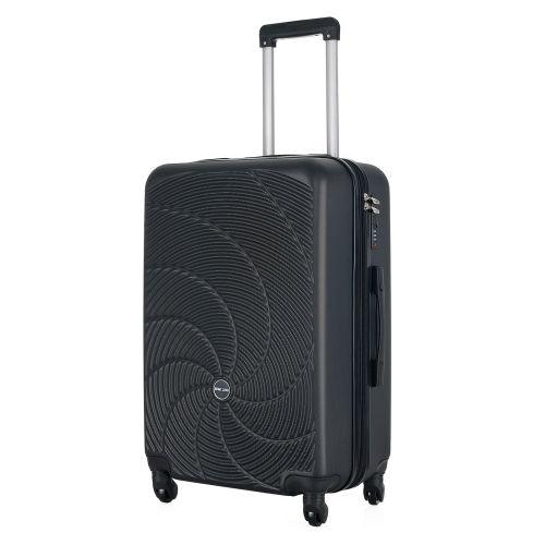 Чемодан Semi Line 24 67 л ABS-пластик расширение 20% 4 колеса код. замок Black