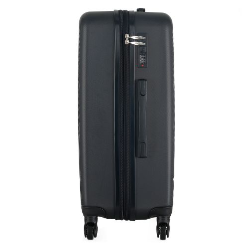 Чемодан Semi Line 24 67 л ABS-пластик расширение 20% 4 колеса код. замок Black