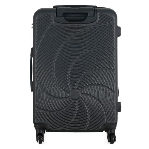 Чемодан Semi Line 24 67 л ABS-пластик расширение 20% 4 колеса код. замок Black