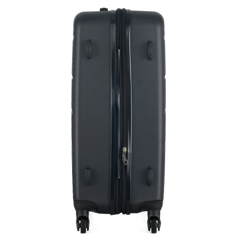 Чемодан Semi Line 24 67 л ABS-пластик расширение 20% 4 колеса код. замок Black