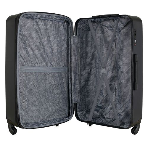 Чемодан Semi Line 28 103 л ABS-пластик расширение 20% 4 колеса код. замок Black