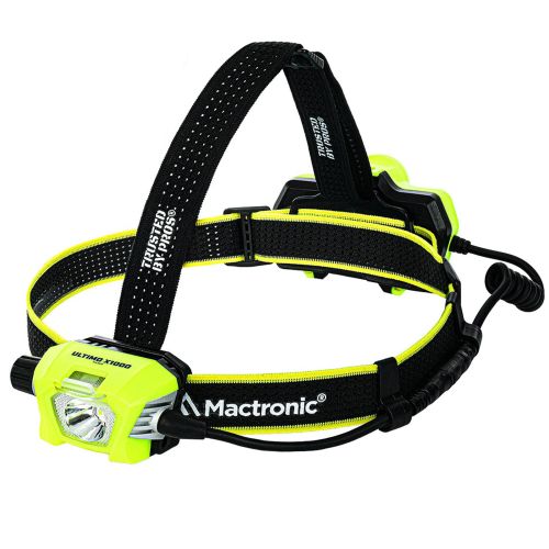 Фонарь налобный Mactronic Ultimo X1000 1000 Lm Желтый
