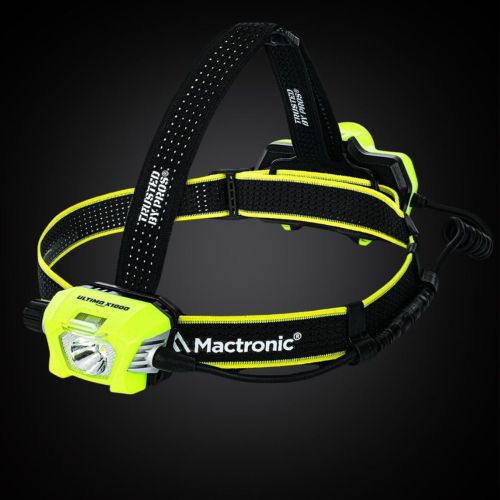 Фонарь налобный Mactronic Ultimo X1000 1000 Lm Желтый
