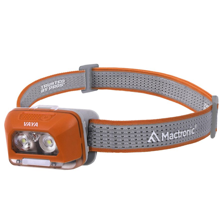Фонарь налобный Mactronic Vaya 480 Lm холодный/теплый/красный LED Type-C Красный