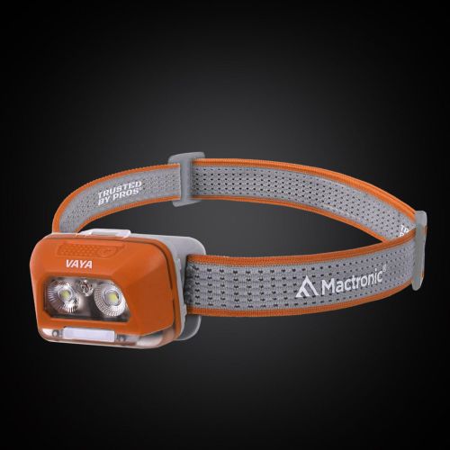 Фонарь налобный Mactronic Vaya 480 Lm холодный/теплый/красный LED Type-C Красный