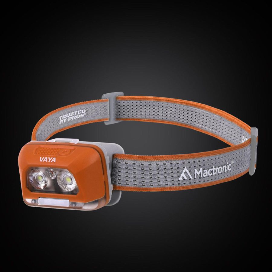 Фонарь налобный Mactronic Vaya 480 Lm холодный/теплый/красный LED Type-C Красный