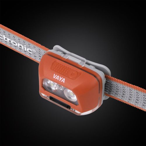 Фонарь налобный Mactronic Vaya 480 Lm холодный/теплый/красный LED Type-C Красный