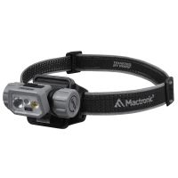 Фонарь налобный тактический Mactronic Prism 650 Lm холодный/теплый/RGB LED Type-C Серый