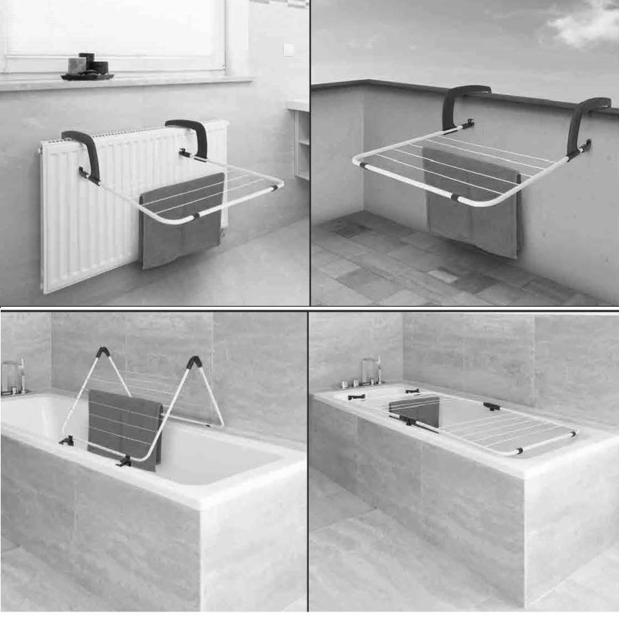 Сушилка для белья напольная Casa Si Flex Dry 4in1 20 м сталь Белый
