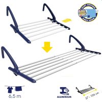 Сушилка для белья навесная Casa Si BalconFlex Mono 6.5 м алюминий Белый