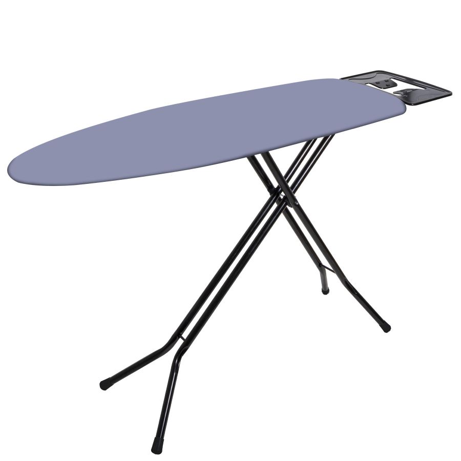 Доска для глажки Casa Si Superstandard Basic 120x38 см сталь Черный/Серебристый